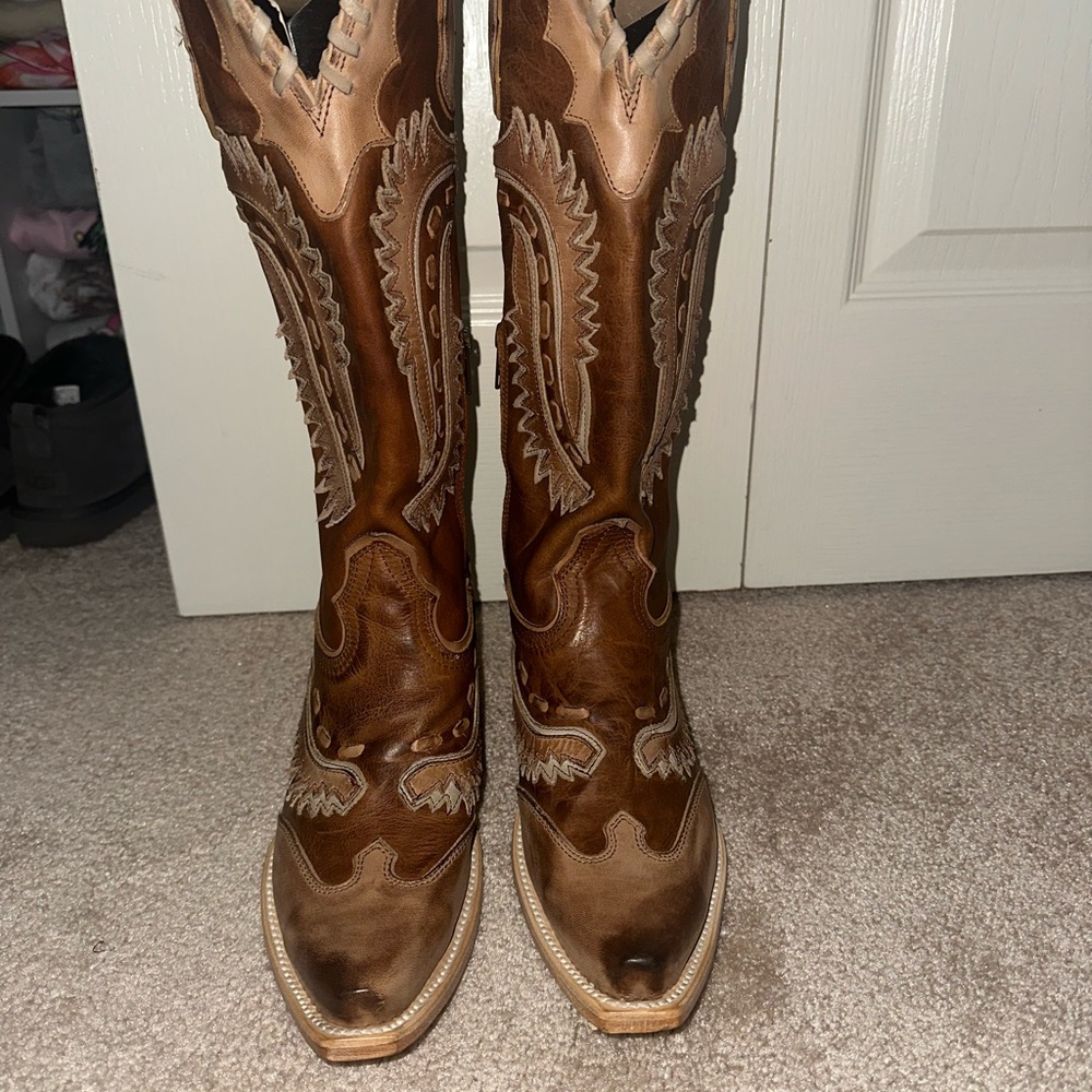 Freebird Brown Wayne Cowgirl Boots